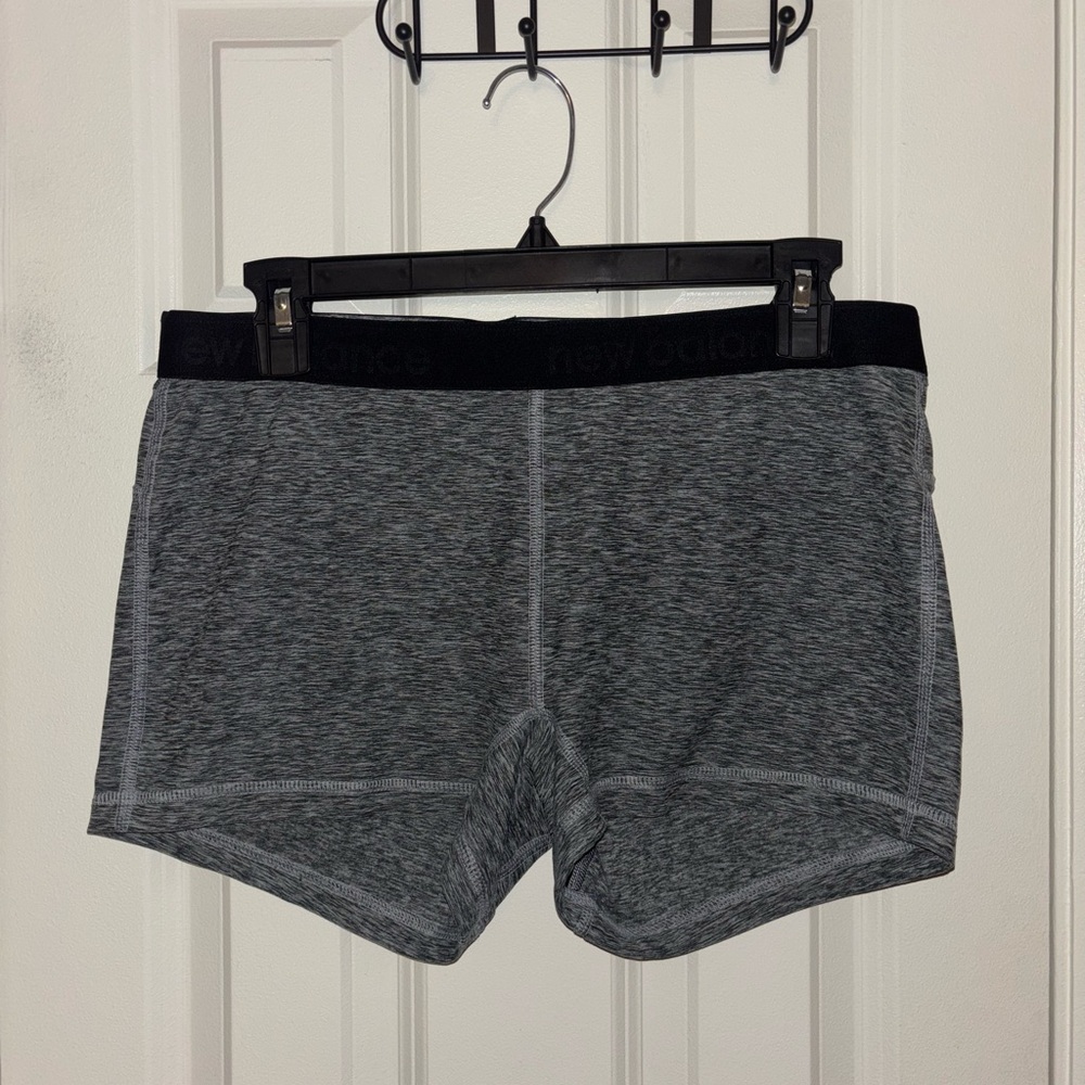 New Balance Women's Gray Spandex Shorts